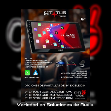 Pantalla 9"