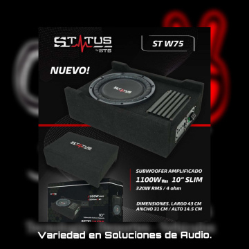 Subwoofer Amplicicado ST W75