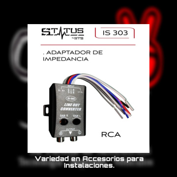 Adaptador de Impedancia IS 303