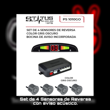 Set de 4 sensores de reversa PS 1010GO