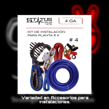 Kit de instalación para planta #4 4 GA