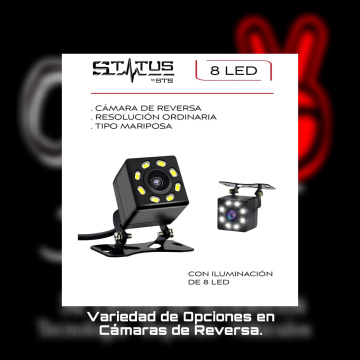 Cámara de reserva 8 LED