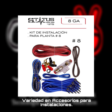 Kit de instalación para planta #8 8GA