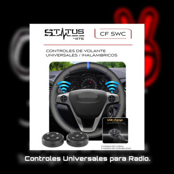 Controles de volante universales / inalámbricos