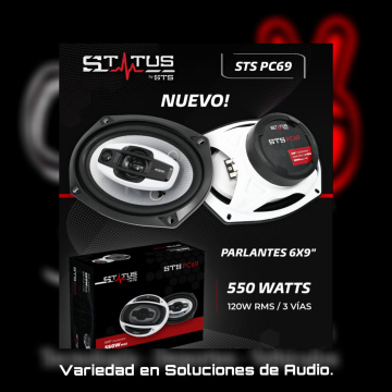 Parlantes 6x9" STS PC69
